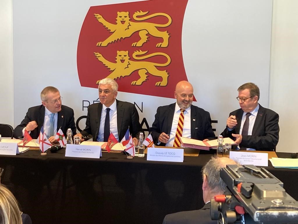 Annual summit with Normandy and la Manche in Caen