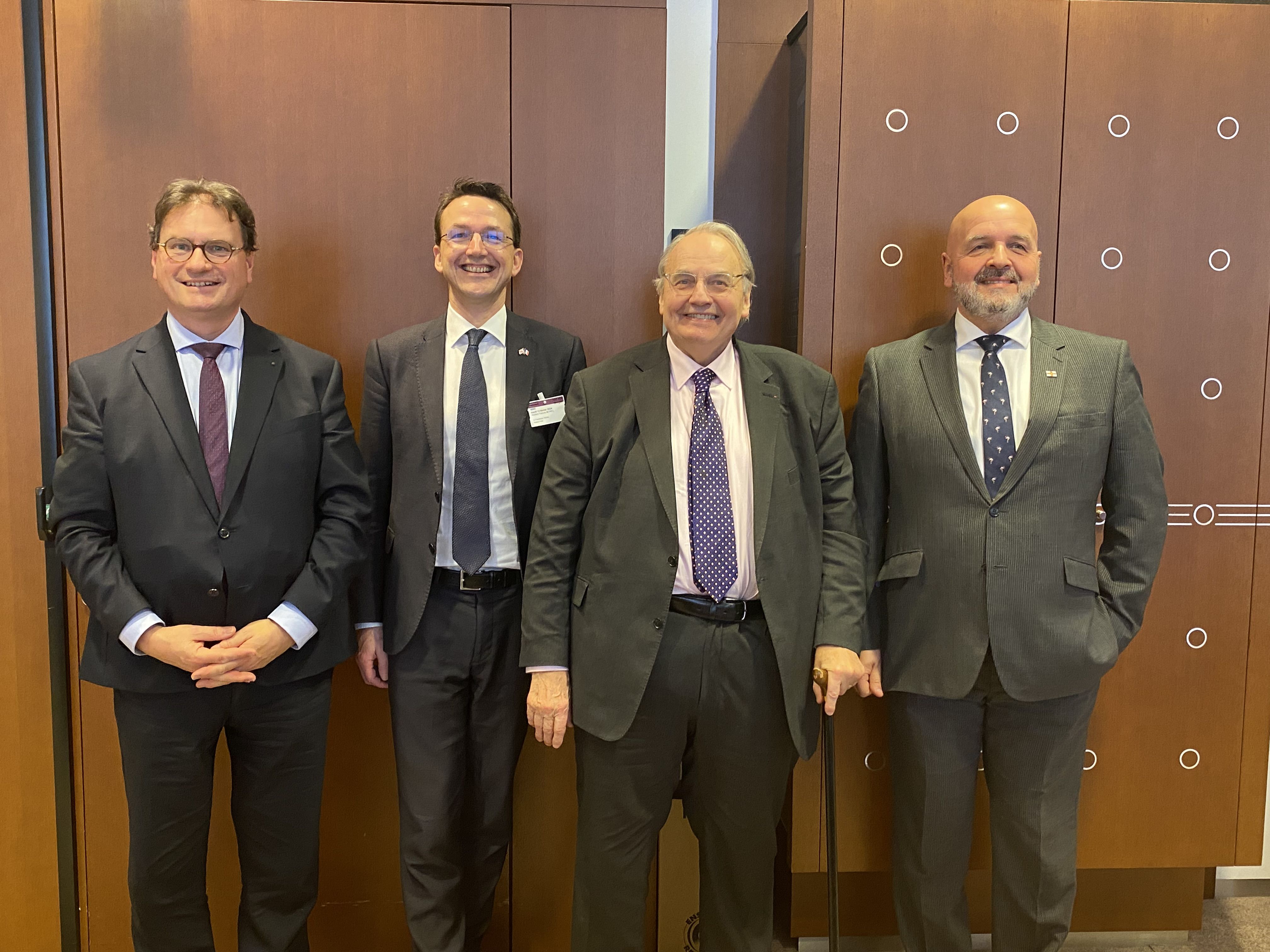 CI Ministerial visit in Paris
