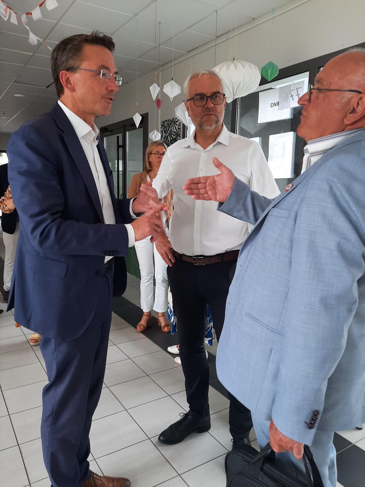 Jersey Ministerial visit in the Ille-et-Vilaine department