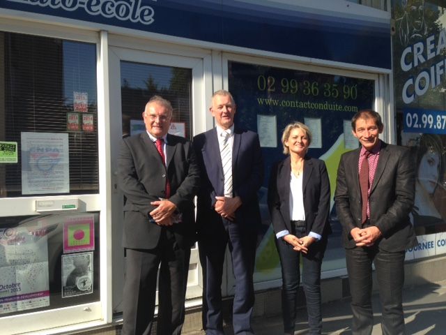 DVS en visite à Rennes