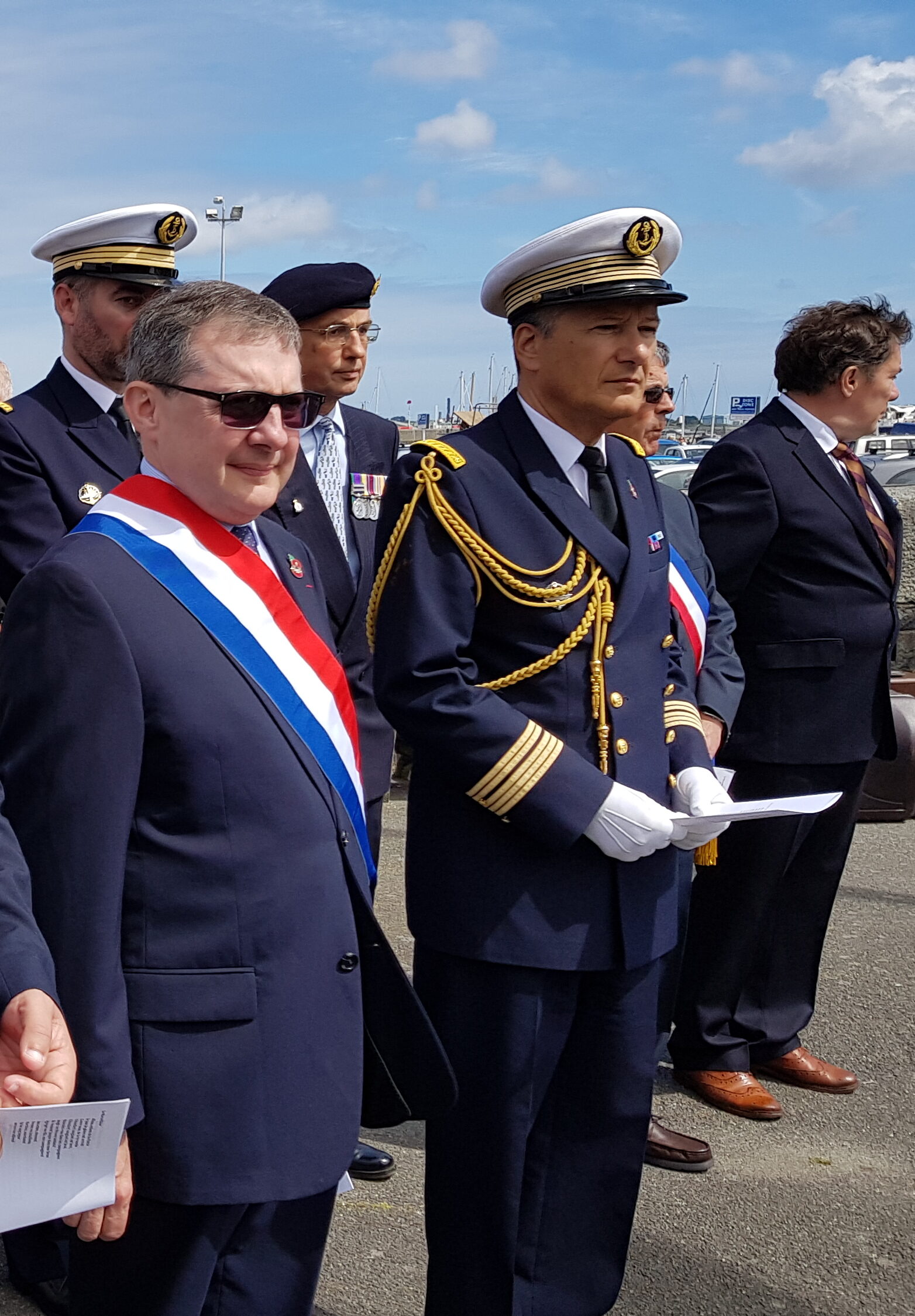 Commémorations à Guernesey du départ pour la bataille de Cambrai