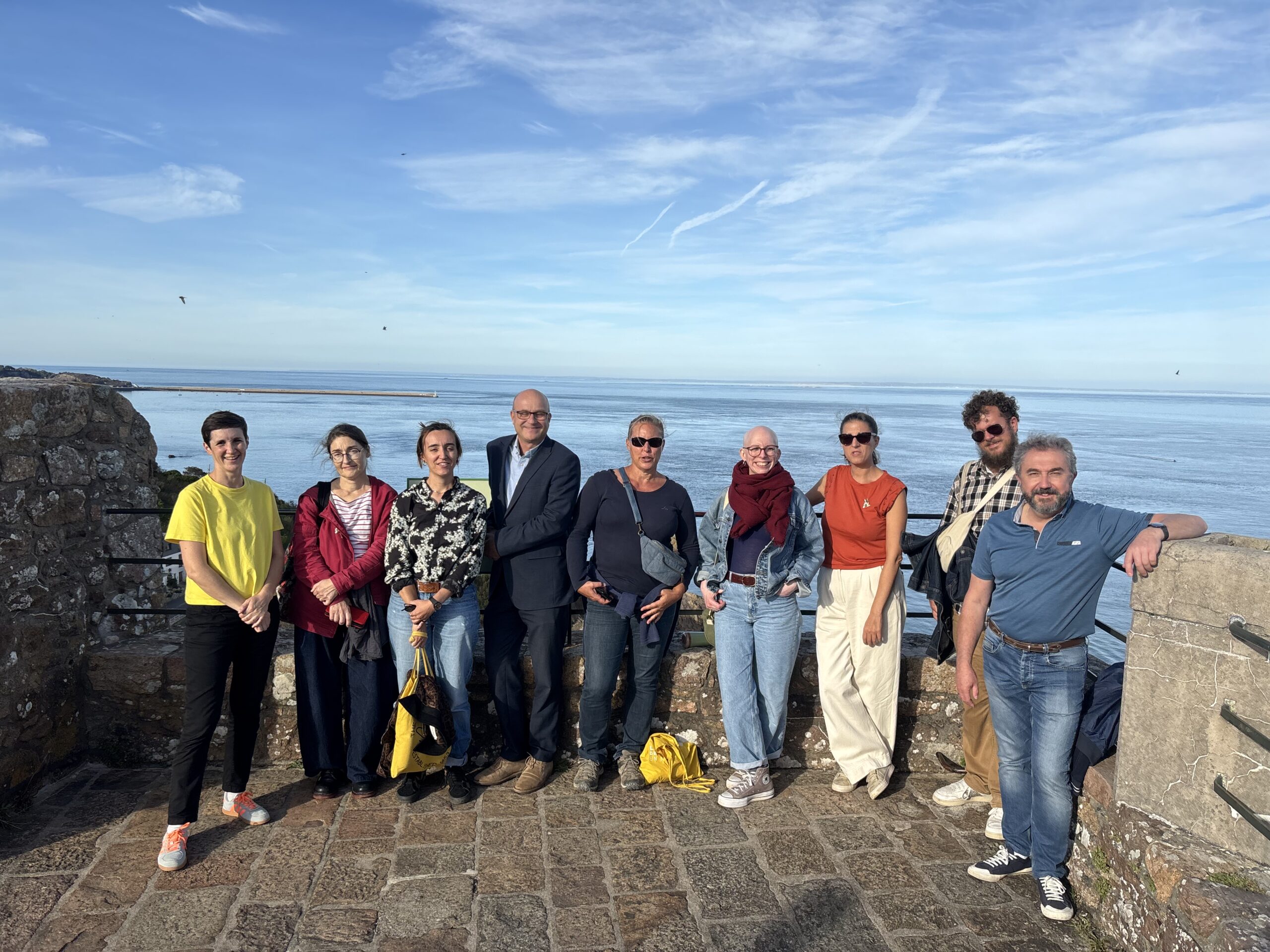 Visite de la Fabrique de Patrimoines dans les îles Anglo-Normandes