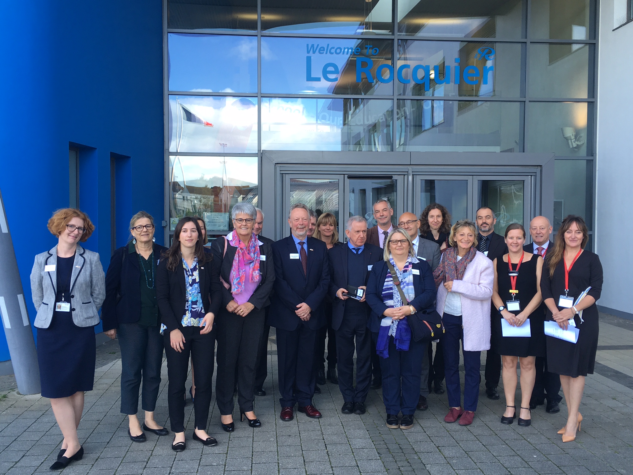 Visite du Recteur de l&rsquo;Académie de Caen à Jersey