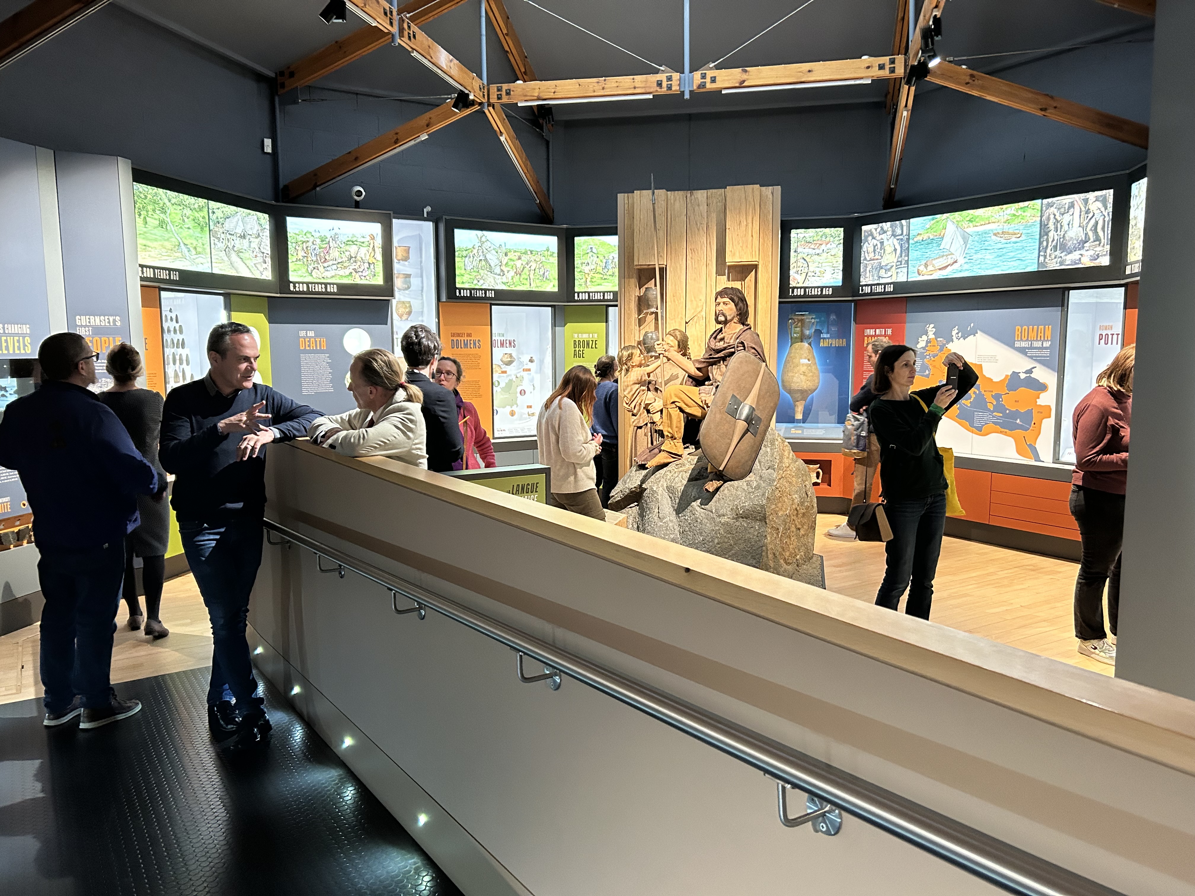 Norman museums network visit in the Channel Islands