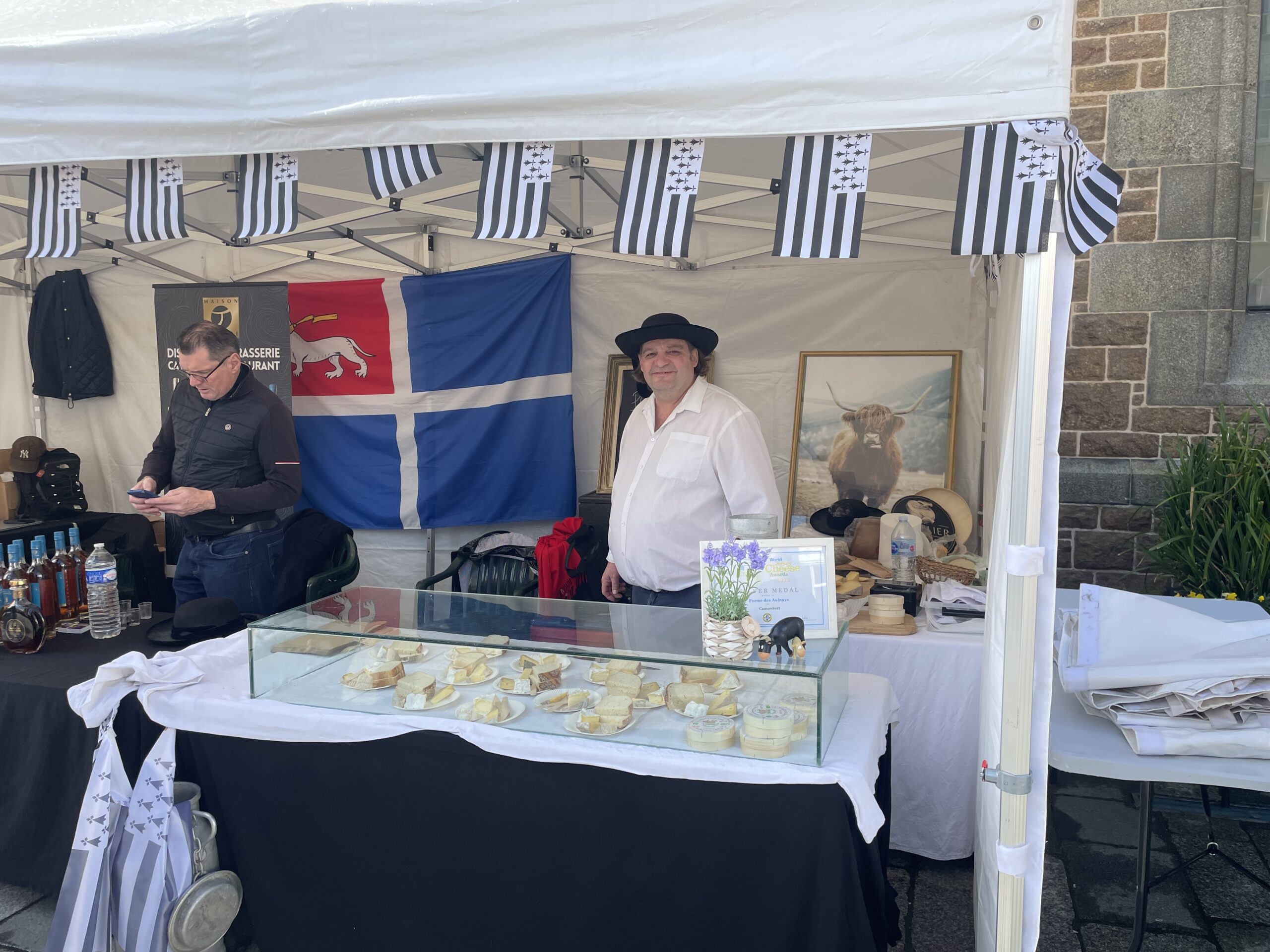 Le premier marché breton à Guernesey !