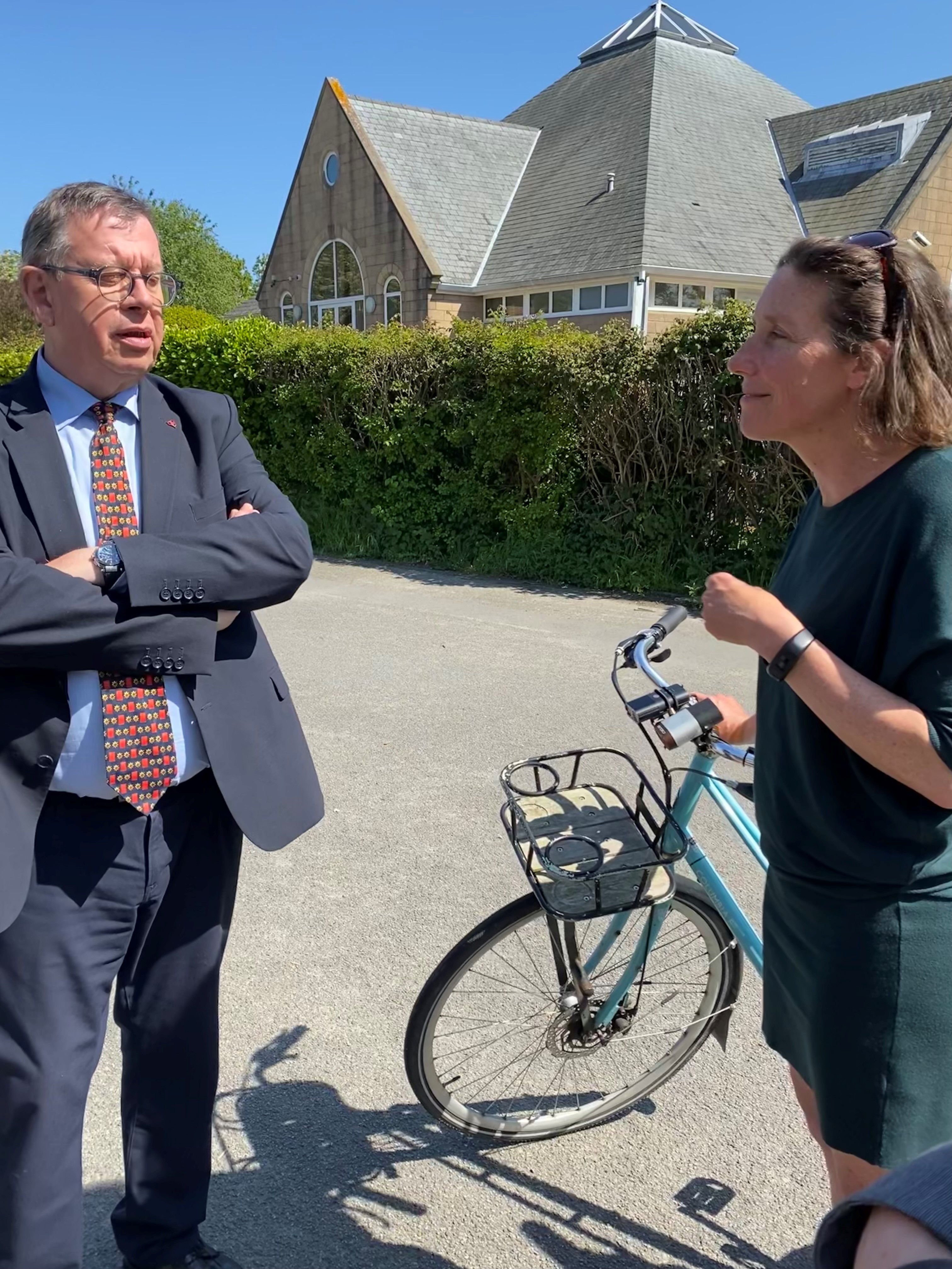 Environment visit from La Manche in Guernesey