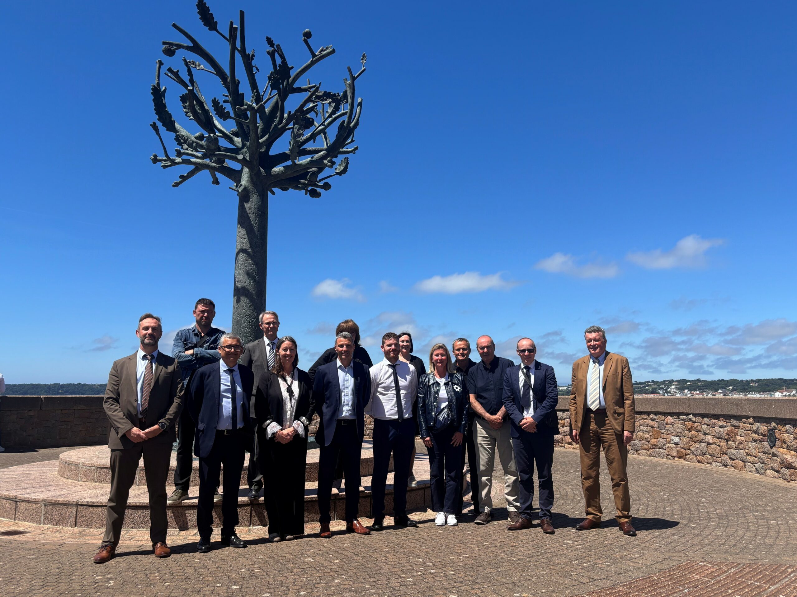 Réunion annuelle de la police aux frontières et douanières normande et bretonne à Jersey