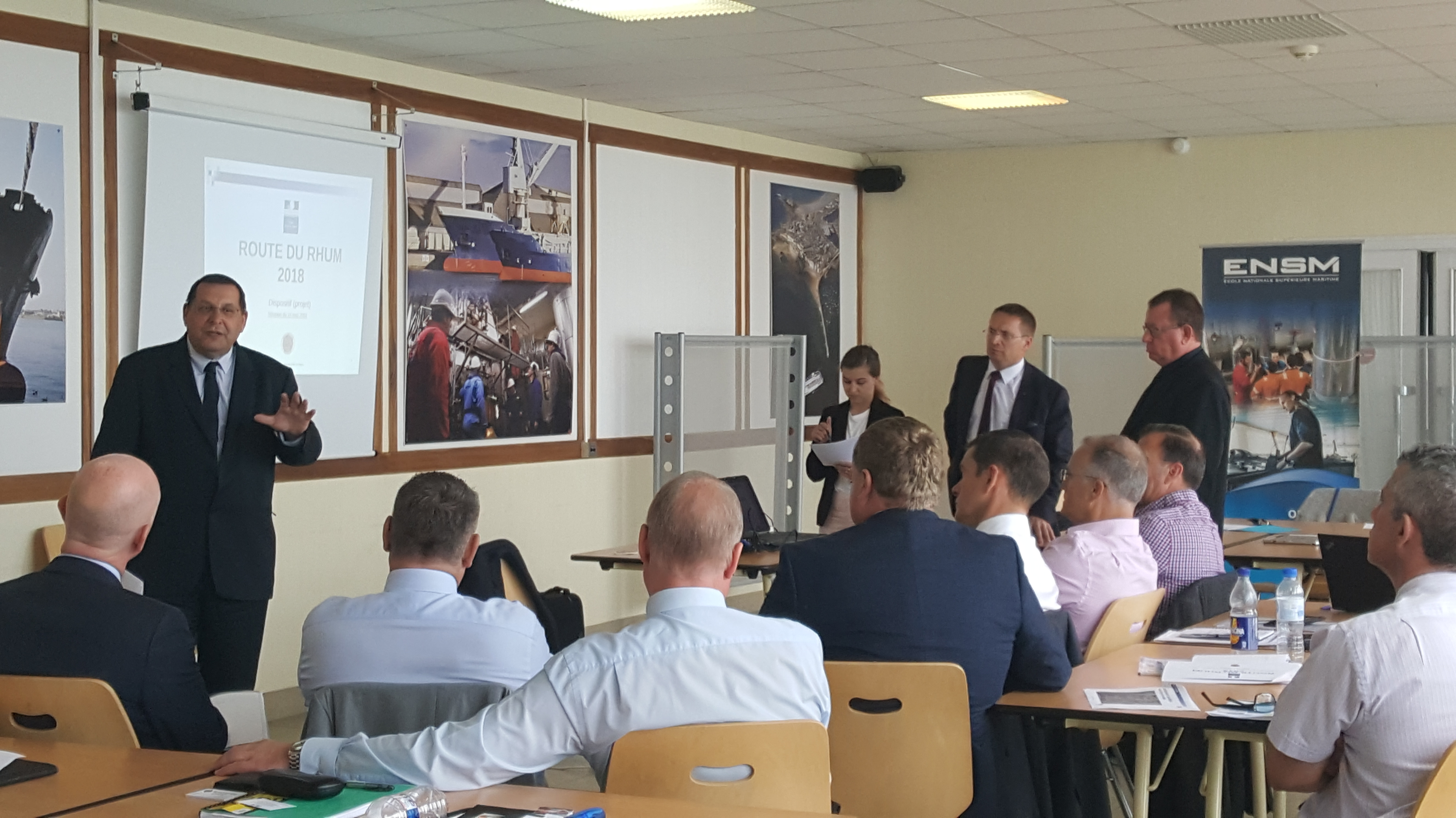 Emergency planning and population security working groups in St Malo