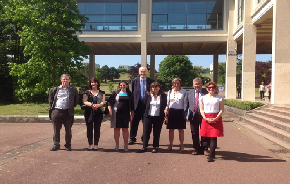 Délégation éducation-culture à Caen