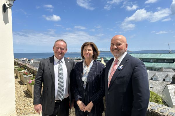 Visit of Her Excellency Hélène Tréheux-Duchêne to the Channel Islands
