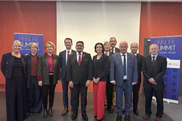 Sommet politique annuel avec le conseil départemental d’Ille et Vilaine, la region Bretagne, Jersey et Guernesey
