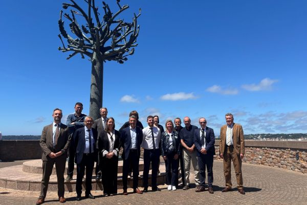 Réunion annuelle de la police aux frontières et douanières normande et bretonne à Jersey