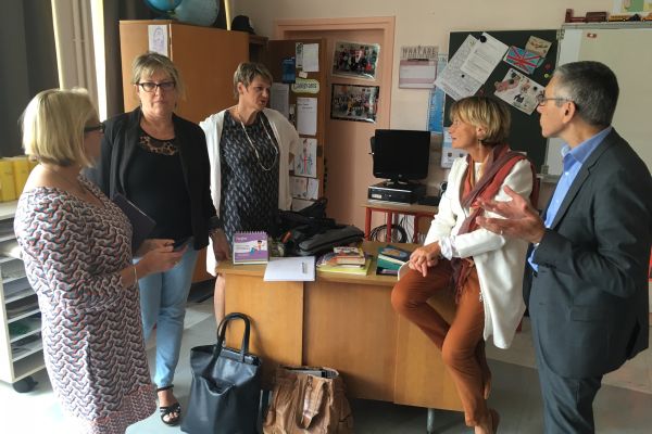 Visite d&rsquo;une école bilingue normande